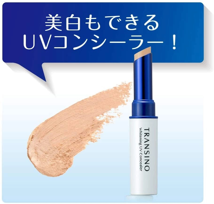 Thanh Che Khuyết Điểm Transino Whitening UV Concealer SPF50 PA++++ (2.5g) - Hàng Nhật nội địa
