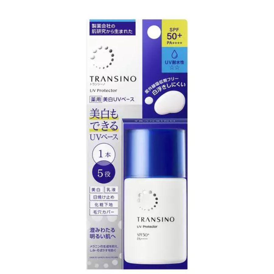 ( Chính Hãng) Kem Chống Nắng Trắng Da Transino Whitening UV Protector SPF50+ PA++++