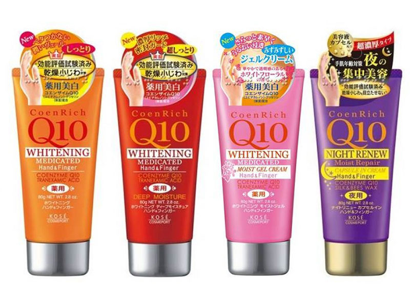 Kem dưỡng tay Q10 CoenRich KOSÉ Nhật Bản 80g - Hàng Nhật nội địa