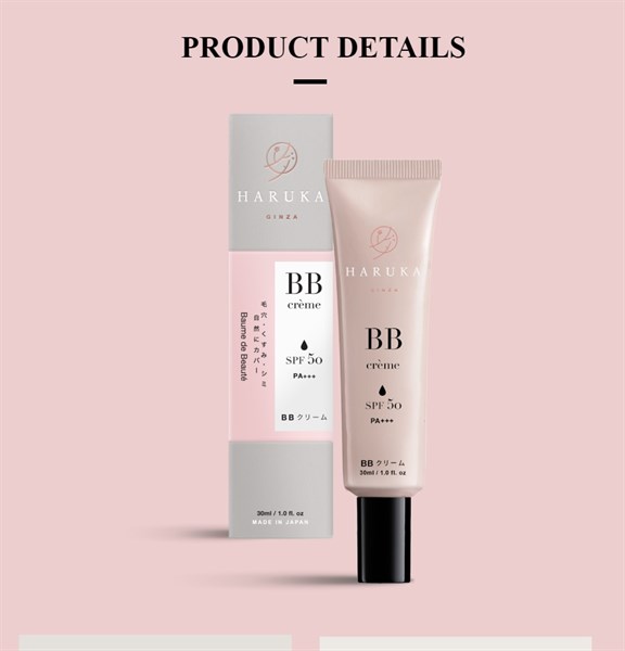 Kem trang điểm Harukaginza BB cream - Hàng Nhật nội địa