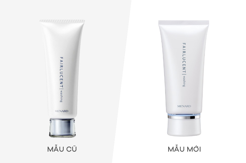Kem rửa mặt dưỡng trắng, ngừa nám Menard Fairlucent Washing 130g - Hàng Nhật nội địa