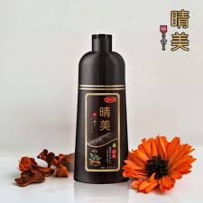 Dầu gội nhuộm tóc hữu cơ Komi màu nâu hạt dẻ 500ml - Hàng Nhật Nội Địa