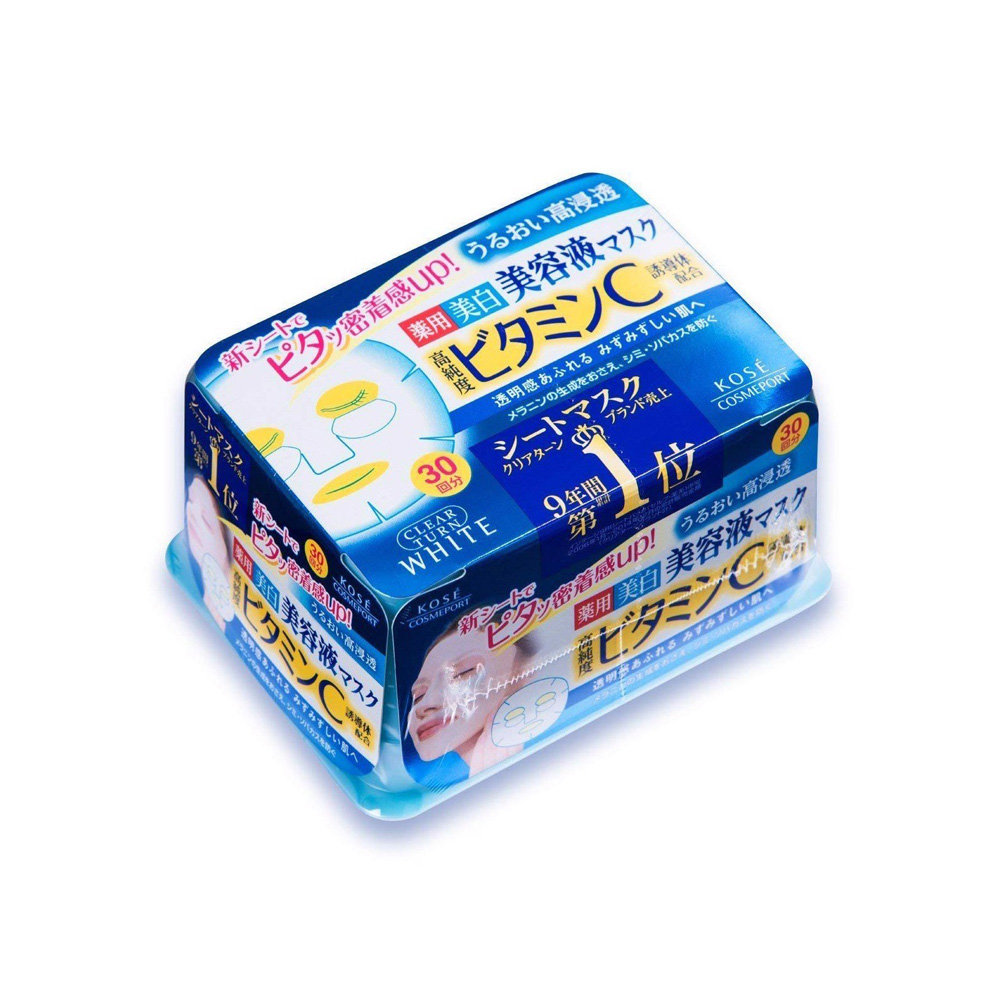 Mặt nạ Kose Q10 Clear Turn White - Hàng Nhật nội địa