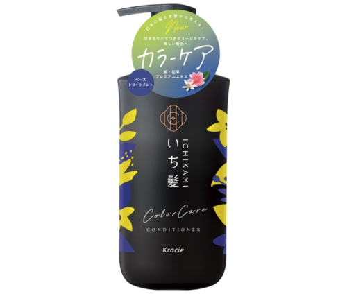 Set dầu gội và dầu xả Ichikami (480ml x 480ml) màu xanh đen túi nhựa - Hàng Nhật nội địa