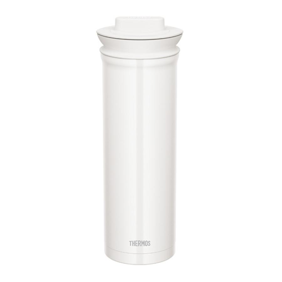 Bình giữ nhiệt nóng lạnh có lọc trà 1 lít Thermos màu trắng - Hàng Nhật nội địa