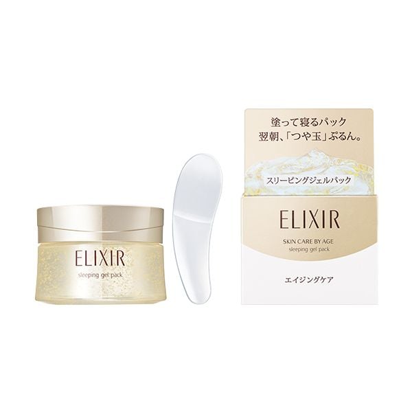 Mặt Nạ Ngủ Phục Hồi Độ Ẩm & Ngăn Ngừa Lão Hóa Da Shiseido Elixir Superior Sleeping Gel Pack 105g - Hàng nhật nội địa