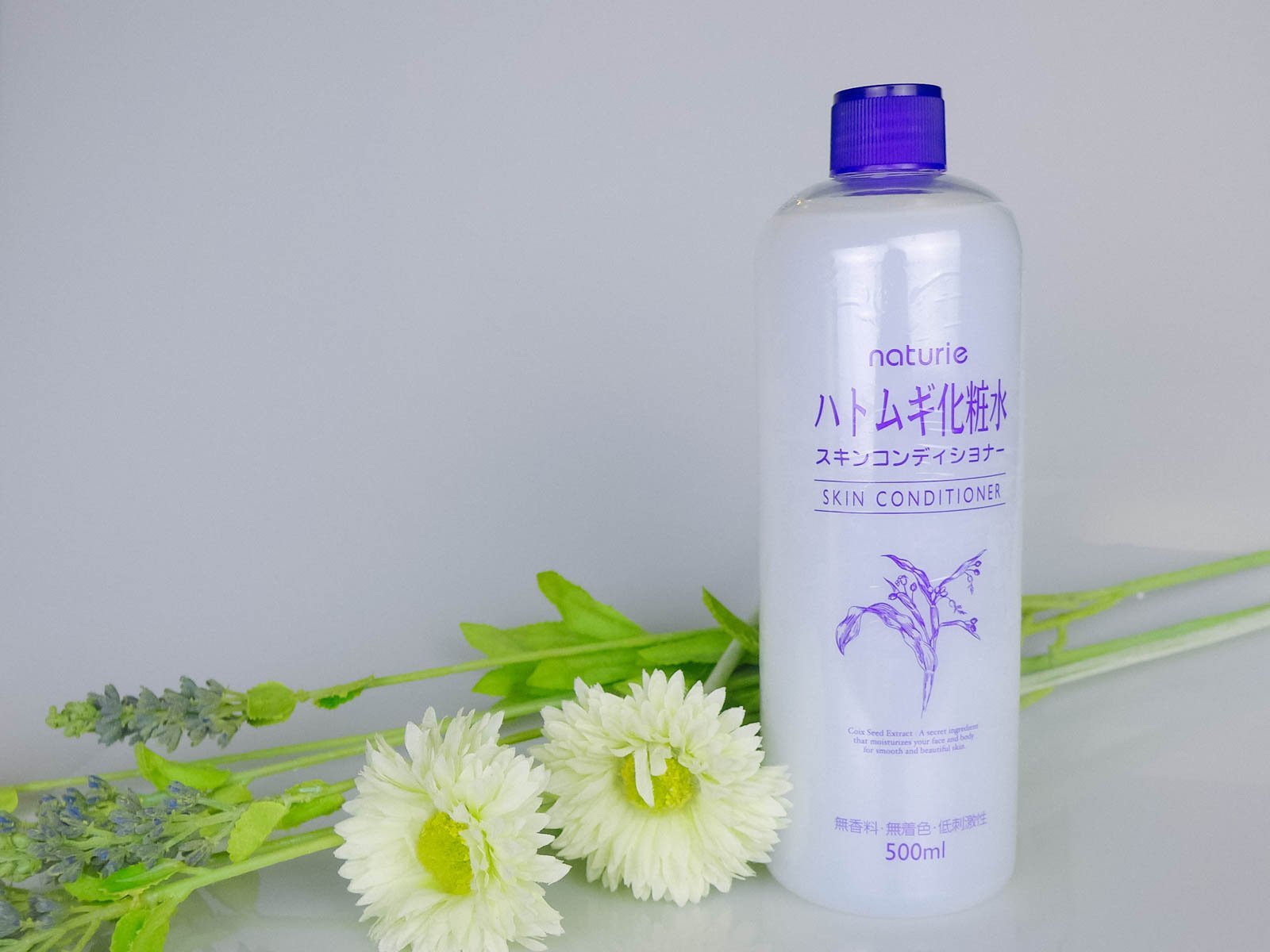 Nước hoa hồng ý dĩ Hatomugi 510ml (mẫu mới) - Hàng Nhật nội địa