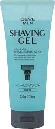 Gel cạo râu Deve Men Tuýp 220G - Hàng Nhật nội địa