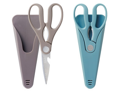 Kéo nhà bếp đa năng kèm vỏ đựng nam châm gắn tủ lạnh - Hàng Nhật nội địa