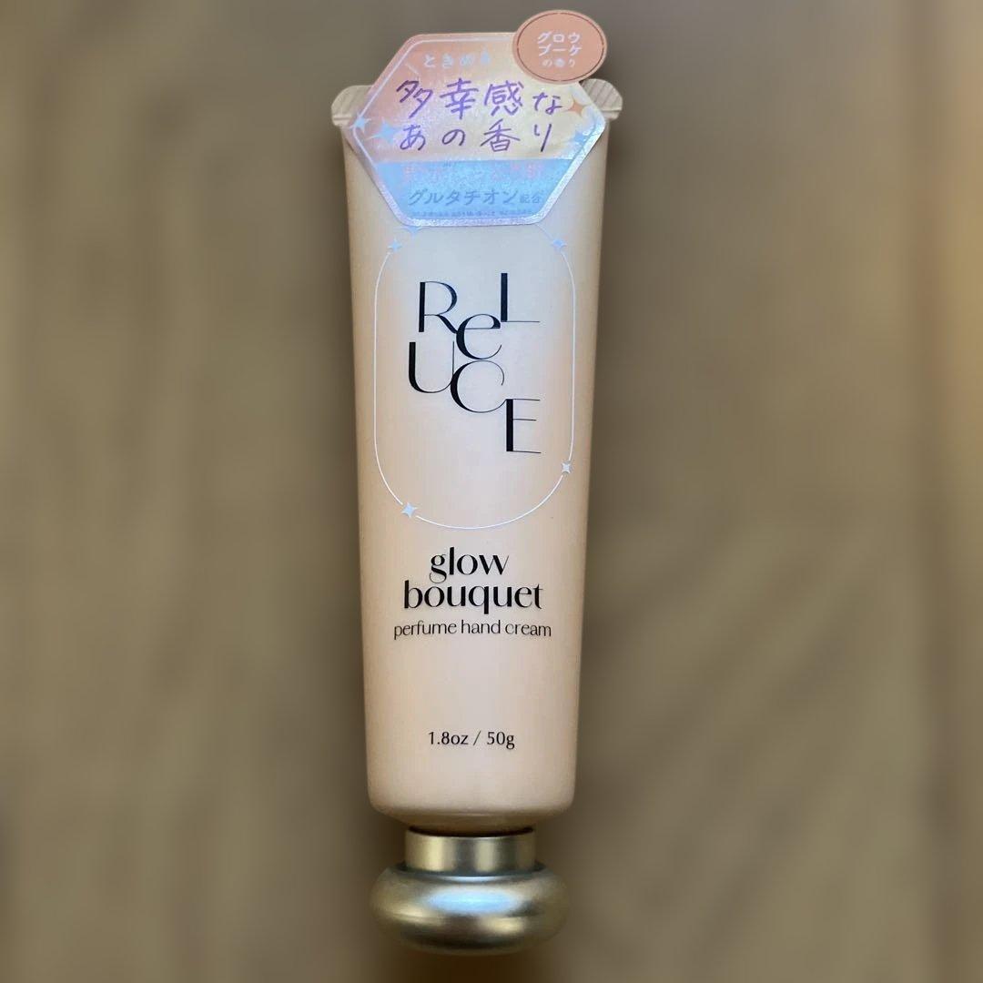 Kem dưỡng da tay ReLuce dưỡng ẩm, sáng da - HƯơng nước hoa Glow Bouquet 50gr - Hàng Nhật nội địa
