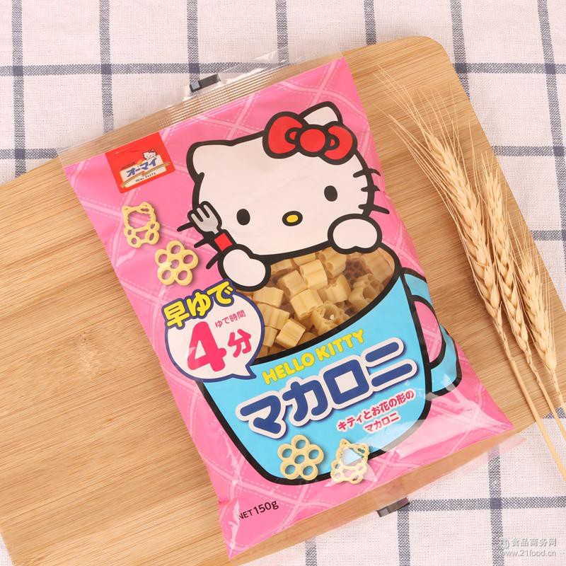 Mì nui dinh dưỡng Hello Kitty Nhật Bản 150g- Hàng Nhật nội địa