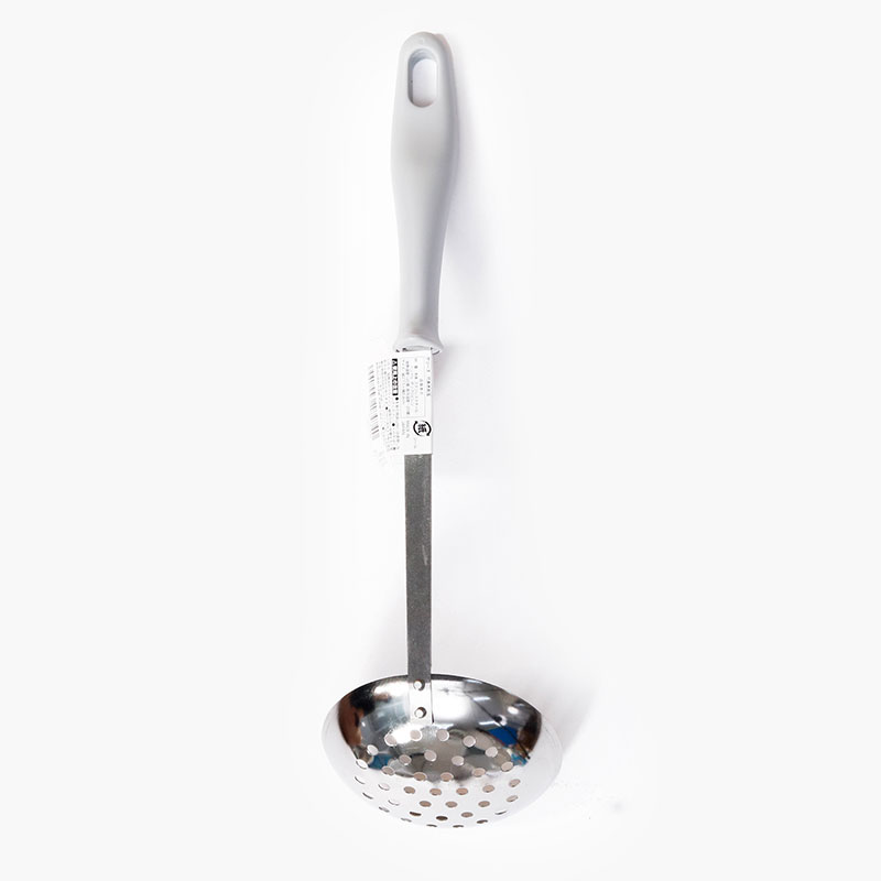 Muôi vớt inox tay cầm chống nóng Echo 27.5cm- Hàng Nhật nội địa