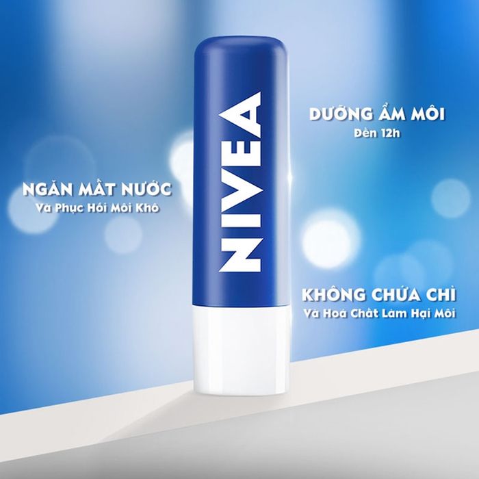 Son Dưỡng Môi Nivea Original Không Mùi 4.8g