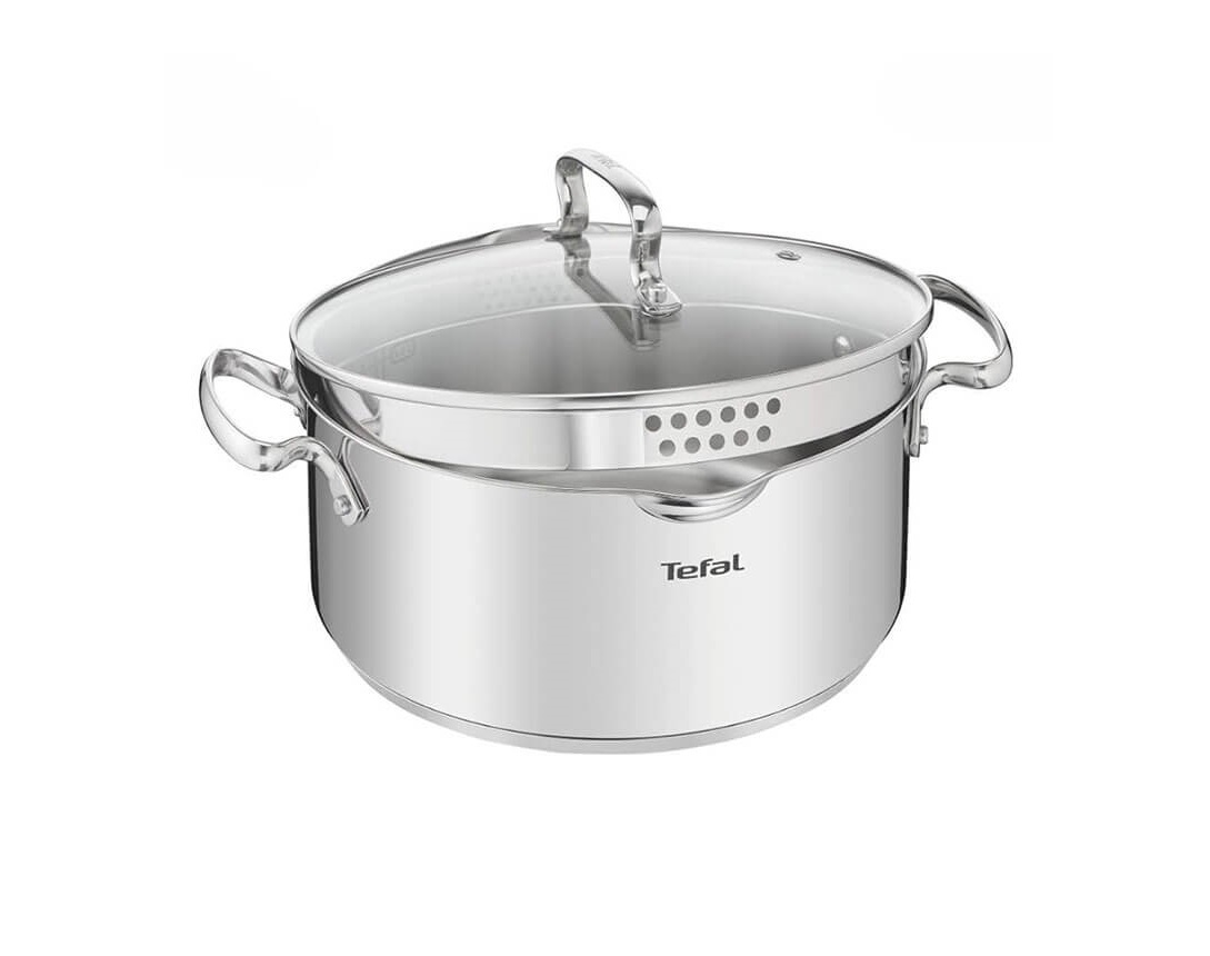 Nồi Inox cao cấp Tefal Duetto Plus 20cm - Hàng Nhật chính hãng