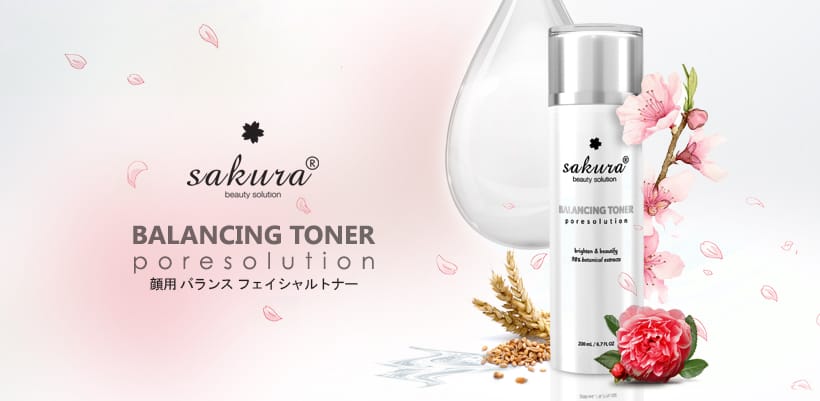 NƯỚC CÂN BẰNG DA SAKURA BALANCING TONER 200ML NHẬT BẢN