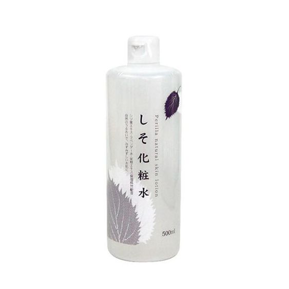 Nước Hoa Hồng Dưỡng Sáng Da Cấp Ẩm Tía Tô Dokudami Perilla Natural 500ml Nhật Bản