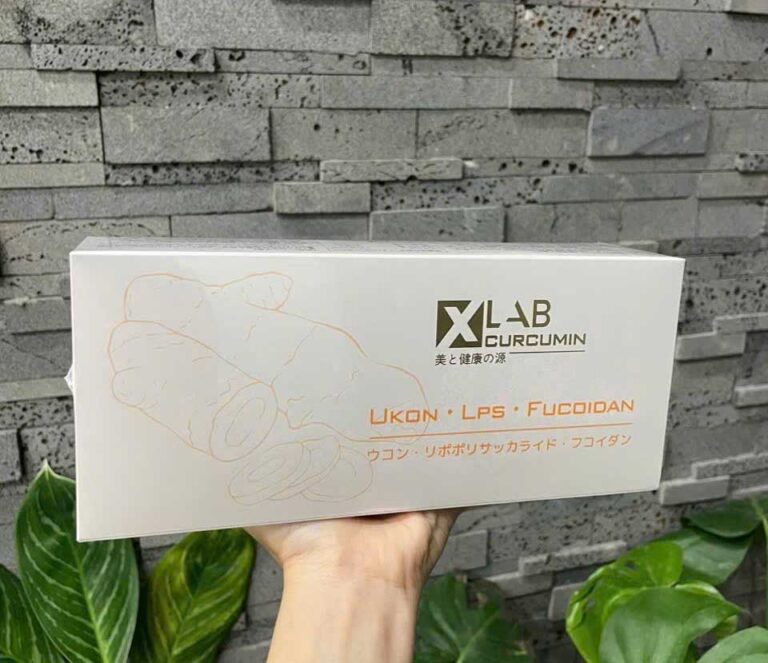 Nước nghệ Nano Xlab Curcumin Ukon LPS Fucoidan 20ml x 30 - Hàng Nhật nội địa