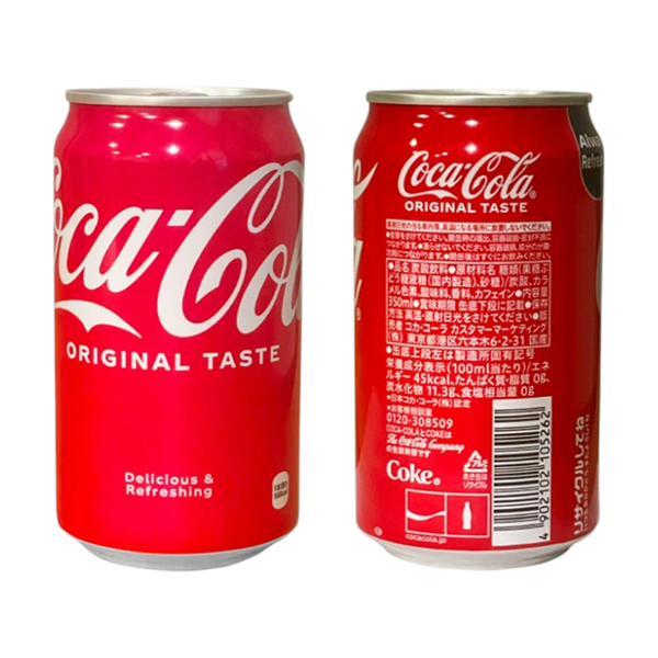 Nước ngọt có ga Coca Cola Original 350ml Nhật Bản- Hàng Nhật nội địa