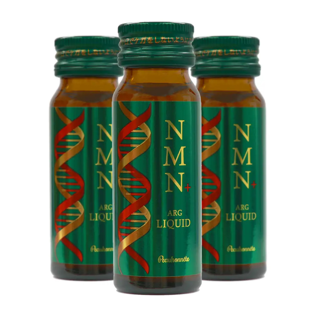 Nước uống trẻ hóa, tái tạo làn da NMN+ ARG Liquid 12000 (10 lọ x 30ml) - Hàng Nhật nội địa