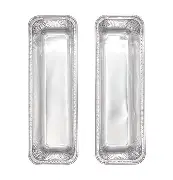 Set 2 khay nướng bằng nhôm cỡ dài Echo - Hàng Nhật nội địa