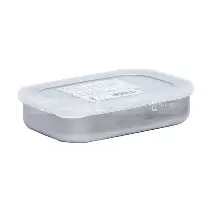 Hộp inox đựng thực phẩm có nắp dáng chữ nhật Echo 15x10cm - Hàng Nhật nội địa