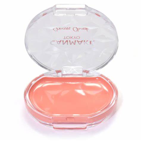 CANMAKE-Phấn má dạng kem màu 05 (Cam đào) - Hàng Nhật nội địa