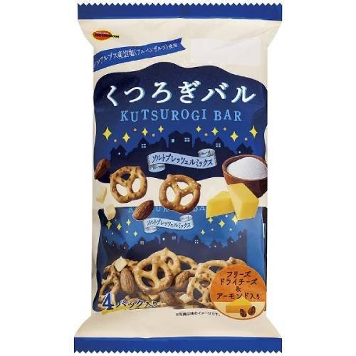 Bánh snake Bourbon Kutsurogi Bar phomai hạnh nhân 102g