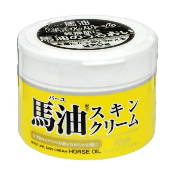 Kem dưỡng ẩm dầu ngựa Nhật Loshi Bayu Horse Oil 220g - Hàng Nhật nội địa