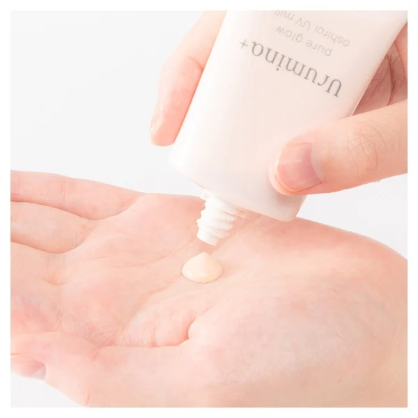 Sữa chống nắng Kose Urumina (màu hồng-giúp da hồng hào, căng mọng) 35g - Hàng Nhật nội địa