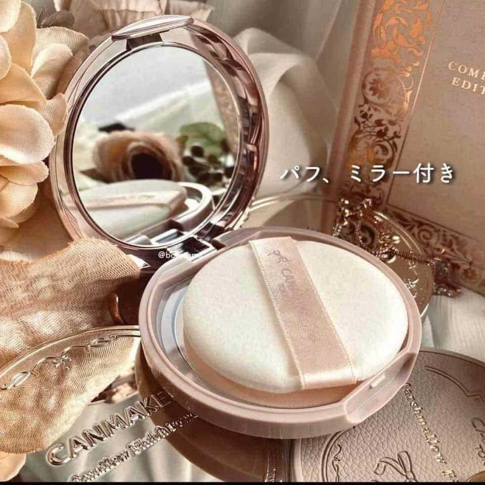 Phấn Phủ Kiềm Dầu Siêu Mịn Canmake Marshmallow Finish Powder SPF50 PA++++ ( ML Tone Trắng Sáng)  - Hàng Nhật nội địa