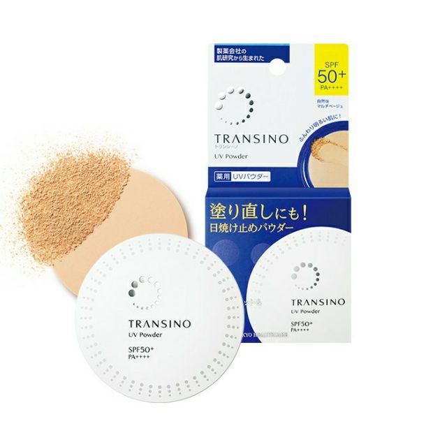 ( Chính Hãng) Phấn phủ Transino chống nắng, trắng da UV Powder SPF50 PA++++- Hàng Nhật nội địa