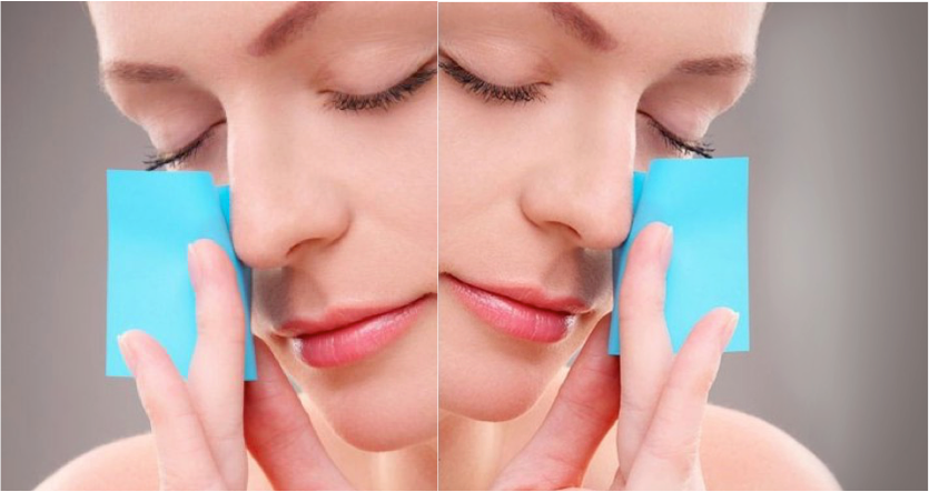 Phim thấm dầu CHUCHUBABY - Xanh da trời - 70 tờ - Hàng Nhật nội địa