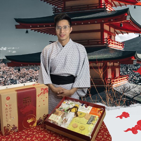 Giỏ quà tết Nhật Bản Xuân Phú Quý