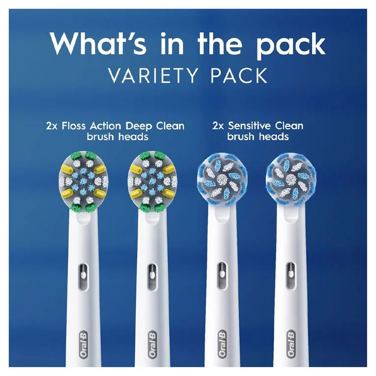 Set 4 đầu bản chải Oral-B Floss+Deep clean