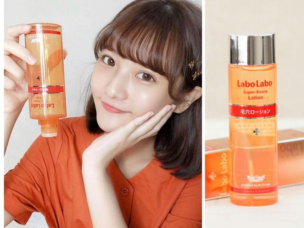 Nước cân bằng se khít lỗ chân lông Labo Labo 200ml - Hàng Nhật nội địa