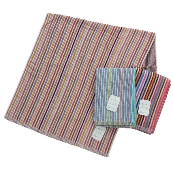 Khăn tắm thổ cẩm 100% cotton Hayashi 60x120cm - Hàng Nhật nội địa