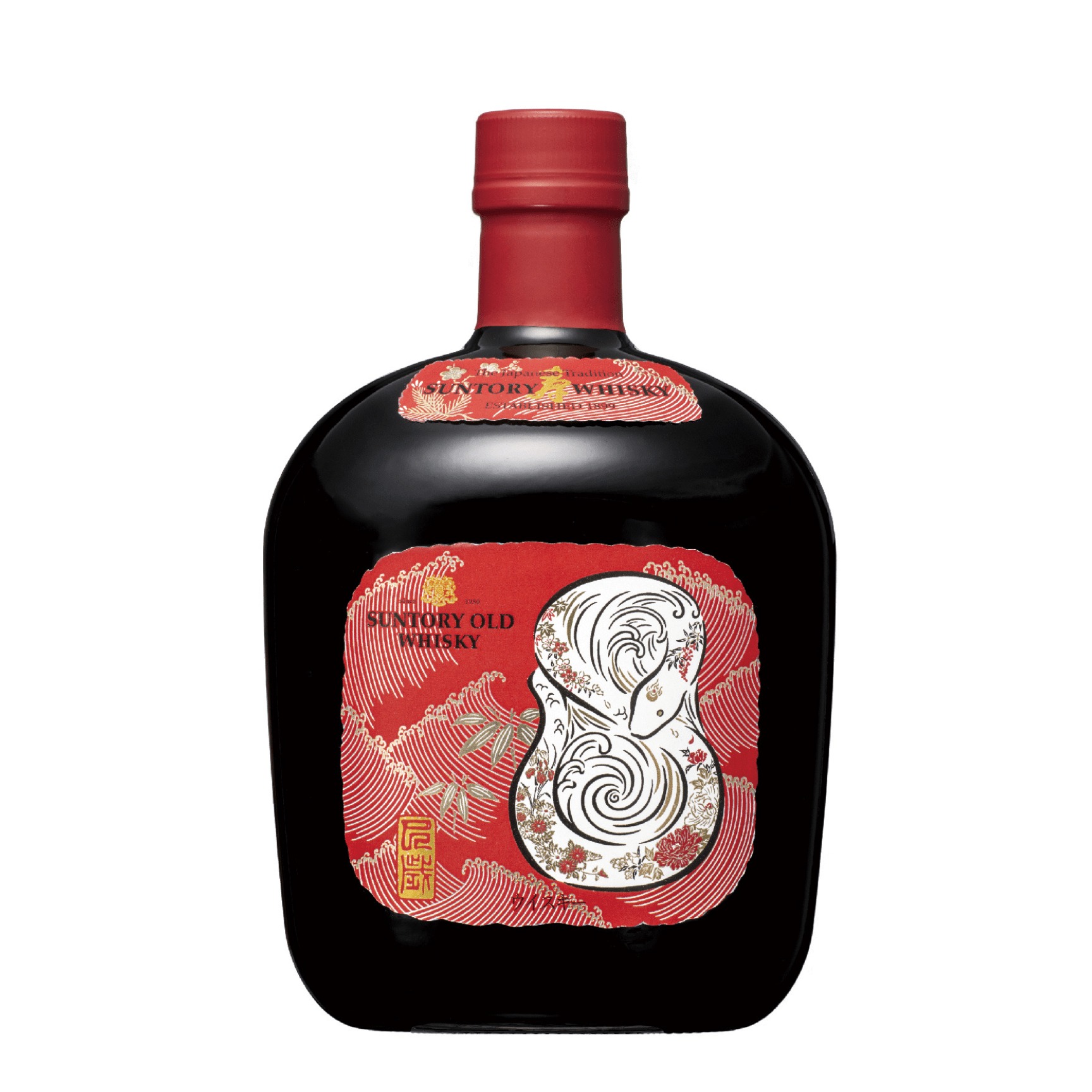 Rượu Suntory whisky old linh vật con rắn 2025 700ml (Chai) - Hàng Nhật nội địa
