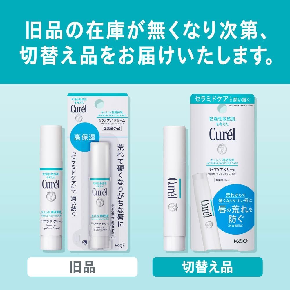 Son Dưỡng Môi Curél Chuyên Sâu Cho Môi Khô, Nhạy Cảm 4.2g - Hàng Nhật nội địa