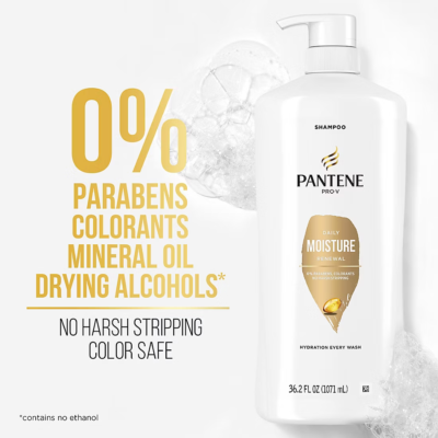 (MỸ) Dầu Gội Pantene Dưỡng Ẩm Tóc 700ml