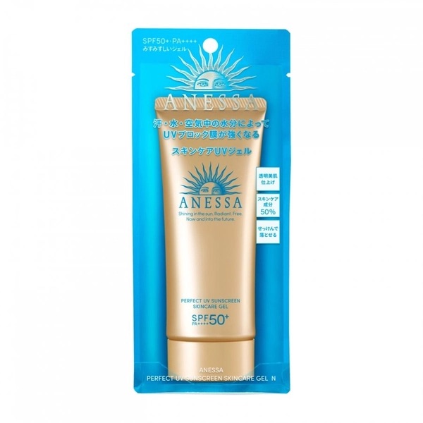 Gel chống nắng dưỡng ẩm bảo vệ hoàn hảo SPF50+ 90g (ANESSA PERFECT UV SUNSCREEN SKINCARE GEL N 90g) - Hàng Nhật nội địa