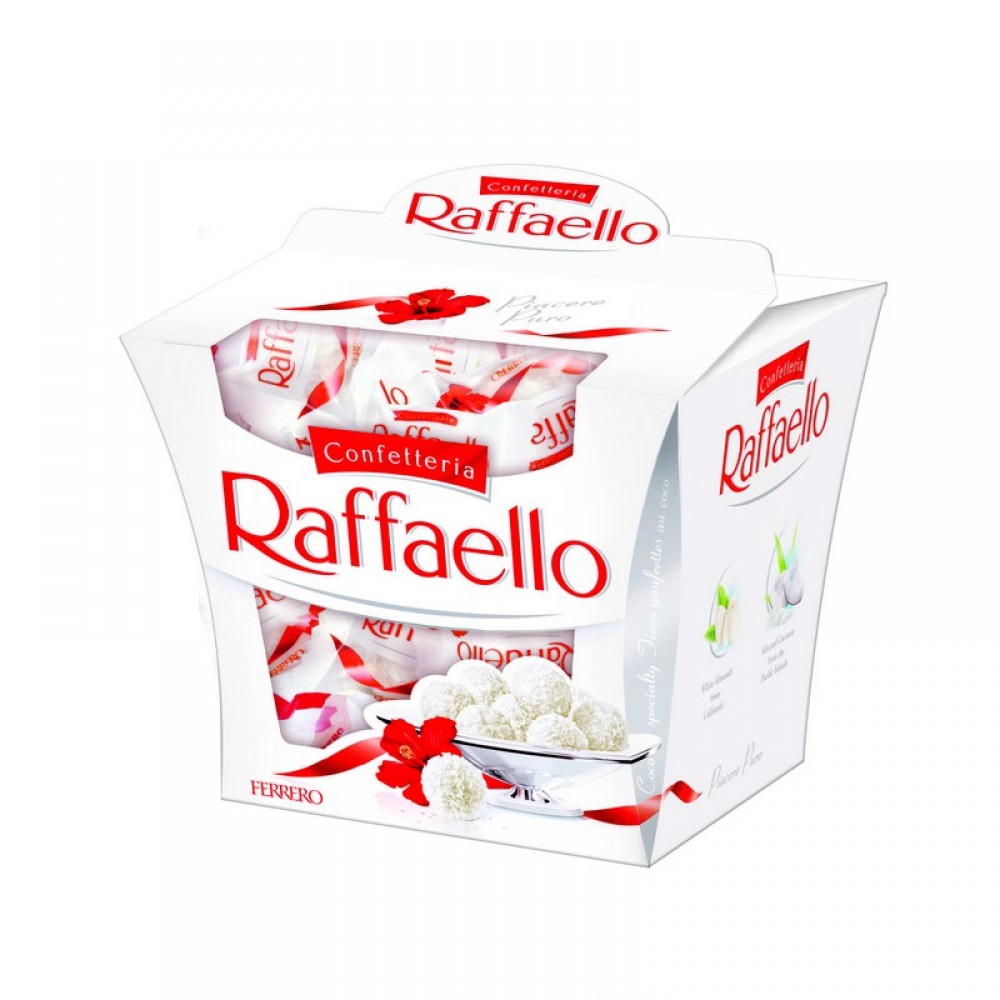 (Ý) Socola Dừa Raffaello Confetteria Ferrero 150g
