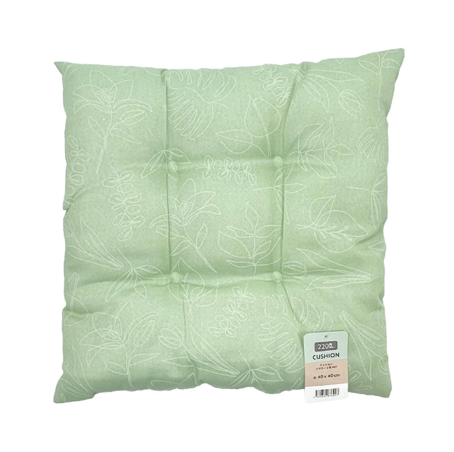 Đệm lót ghế, tựa lưng mẫu hoa Kouyu (size 40*40cm) - Hàng Nhật nội địa