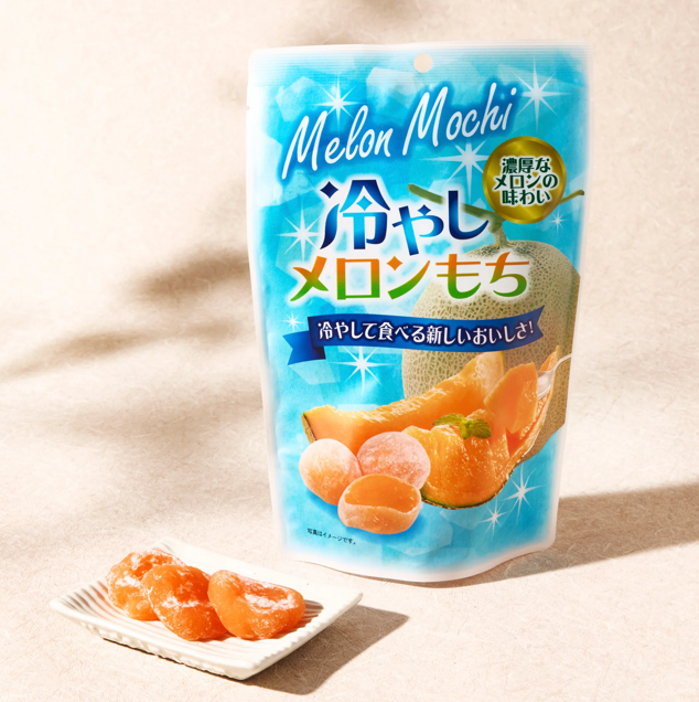 SEIKI_Bánh mochi lạnh vị dưa lưới 130g - Hàng Nhật nội địa