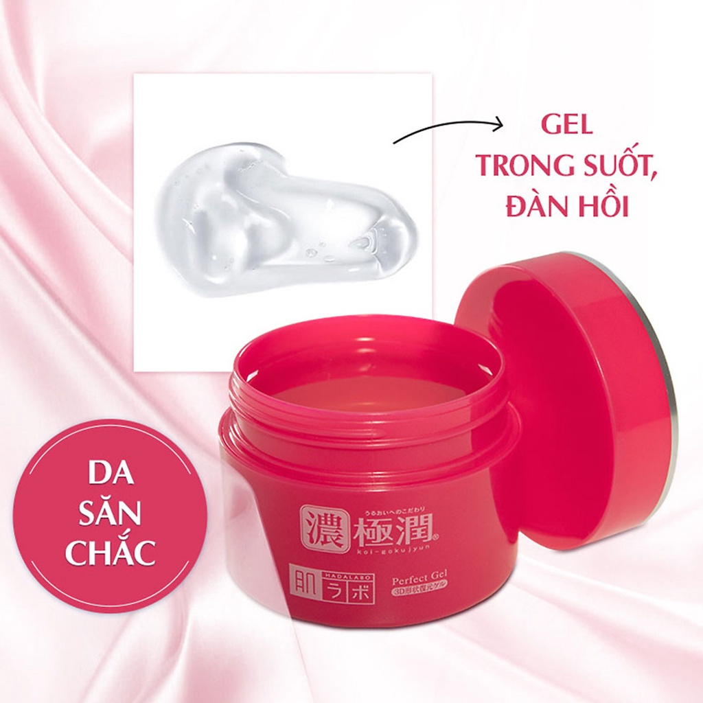 Gel siêu dưỡng ẩm chống lão hóa Hadalabo 100g - Hàng Nhật nội địa