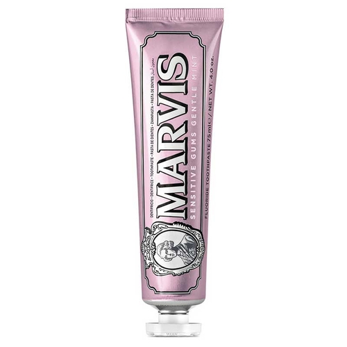 ( Ý) Kem Đánh Răng MARVIS Sensitive Gums Gentle Mint 75ml Màu Hồng (Răng Nhạy Cảm)