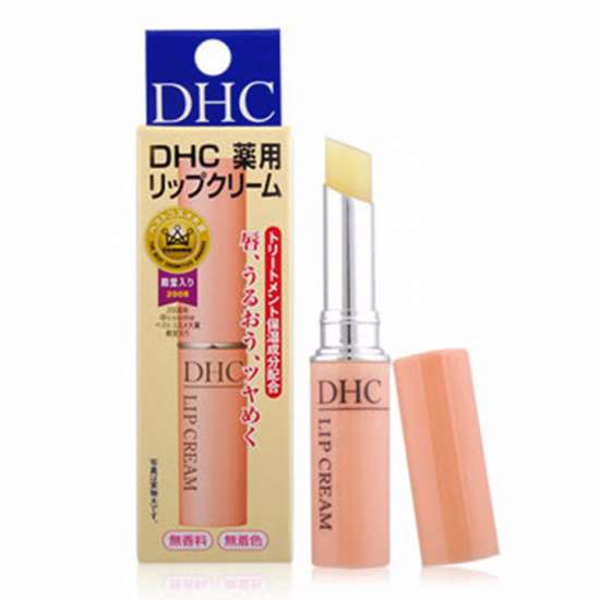 Son dưỡng môi DHC lip cream chiết xuất Oliu giảm thâm không màu- Hàng Nhật nội địa