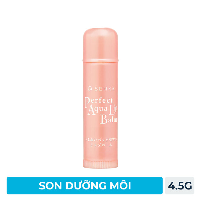 Son Dưỡng Senka Cấp Ẩm Ngừa Khô Môi 4.5g - Hàng Nhật nội địa