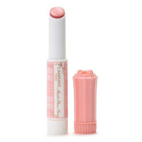 Son tint bóng Canmake Muchi Puru Tint nhiều dưỡng -02  Peach - màu đào hồng - Hàng Nhật nội địa