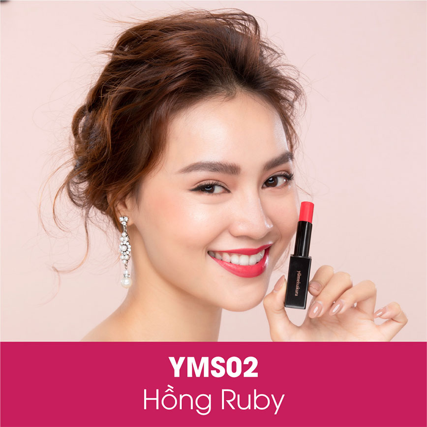 Son Dưỡng YumeiSakura Collagen YMS02 Ruby ( Hồng Ruby )