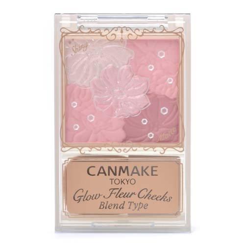 Phấn má Canmake Glow Fleur Cheeks Blend ( màu B02) - Hàng Nhật nội địa